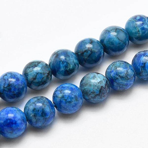 Natural Marble Beads Strands