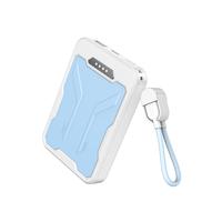 10000mAh Portable Charger, 22.5W USB-C Fast Charging Power Bank with Output Cable, LED Indicator Light, External Battery Pack...