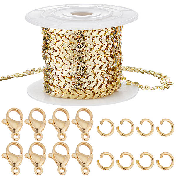 DIY Chain Bracelet Necklace Making Kit