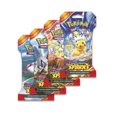 Surging Sparks Sleeved English Booster trading card pack for all collectors