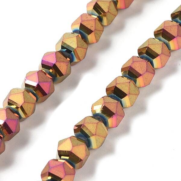 Electroplate Glass Beads Strands