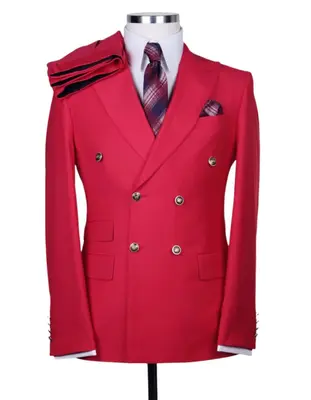 Mens Double breasted Suit - 