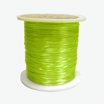 Flat Elastic Crystal String