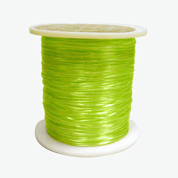 Flat Elastic Crystal String