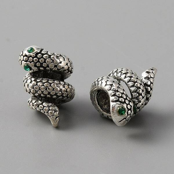 Alloy European Beads