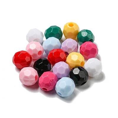 Opaque Acrylic Beads