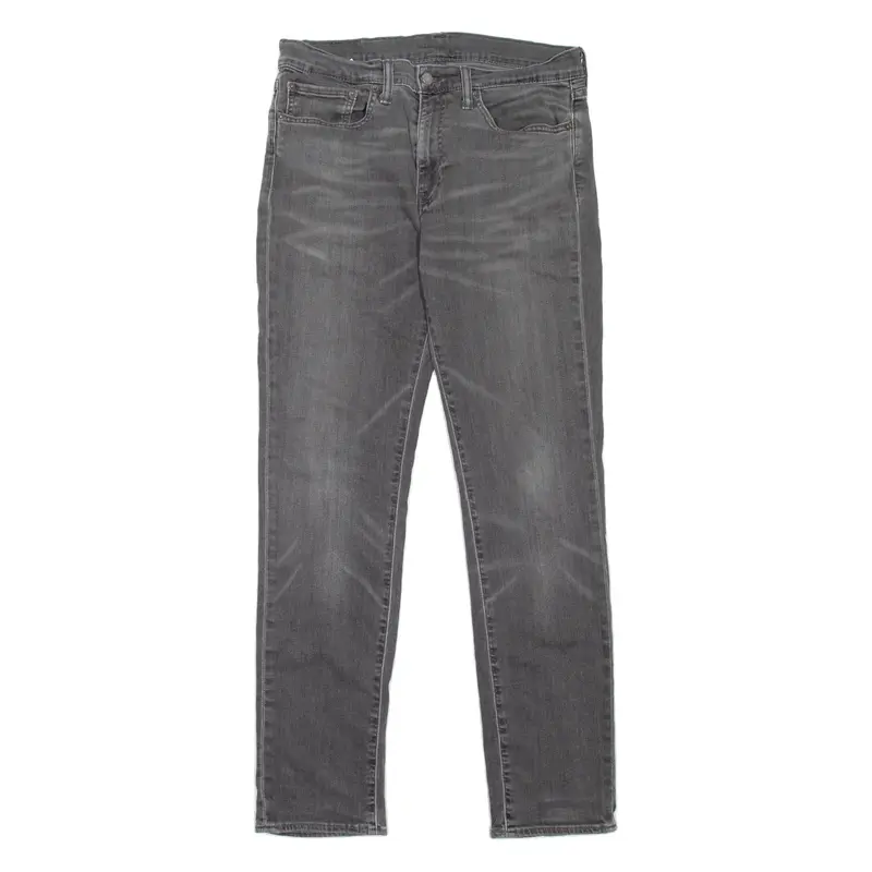 LEVI'S 511 Jeans Mens Grey Slim Straight W34 L34