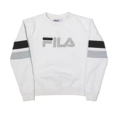 FILA Sweatshirt White Mens S