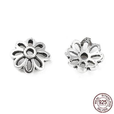925 Sterling Silver Bead Caps
