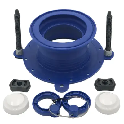One-N-Done Universal Toilet Repair Kit Toilet Parts: Toilet Seal, Bolts, Toilet Bolt Caps. Toilet Kit Replaces Leaky Toilet W...