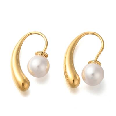 Ion Plating(IP) 304 Stainless Stell Cuff Earring