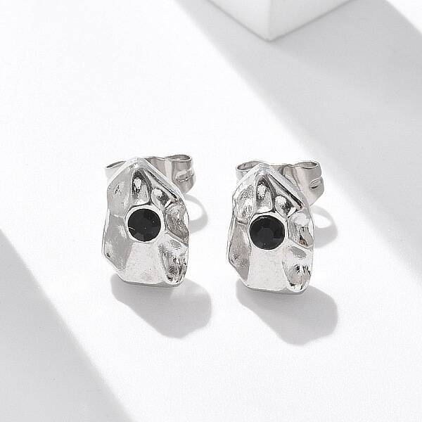304 Stainless Steel Stud Earrings