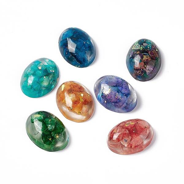 Natural Calcite & Synthetic Opal Cabochons