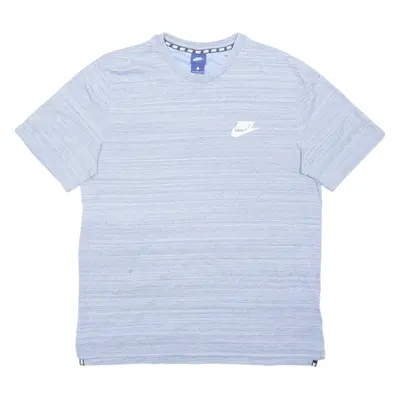 NIKE SPORT Womens T-Shirt Purple L