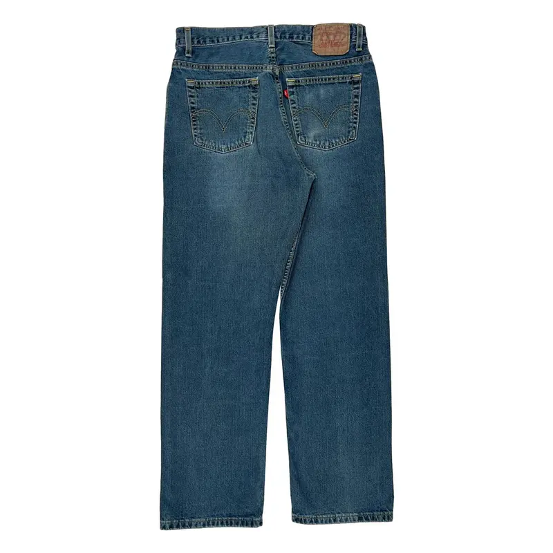 Metro Fit Levis Baggy Jeans - 32W 30L Blue Denim