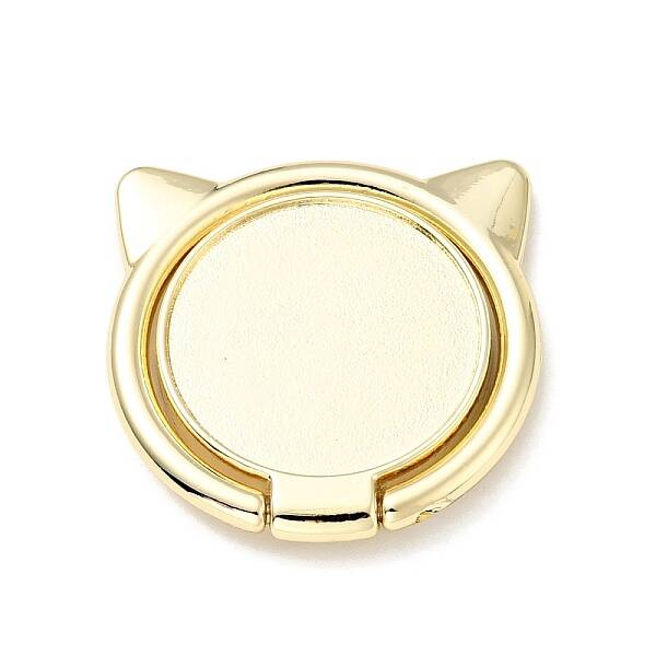 Alloy Cat Cell Phone Holder Stand Findings