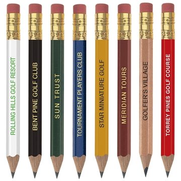 1440 Customized Golf Pencil (Hex with eraser)