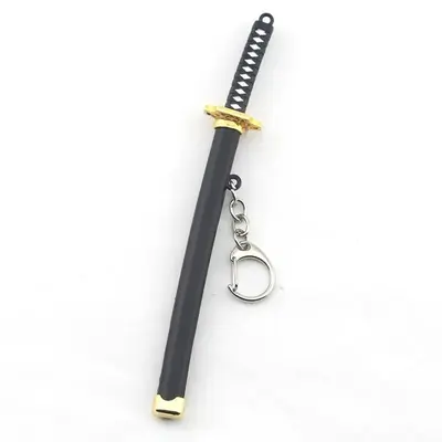 Anime Katana Sword Keychain, Sword Shaped Keychain with Key Ring, Phone Charm for Men & Women, Boyfriend Gift