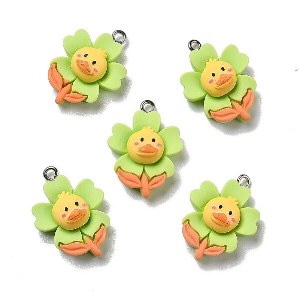 Opaque Resin Pendants
