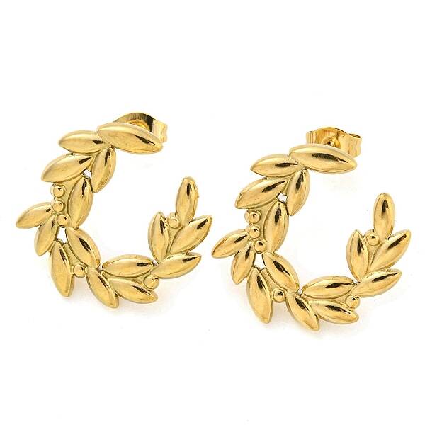 Ion Plating(IP) 304 Stainless Steel Ear Studs