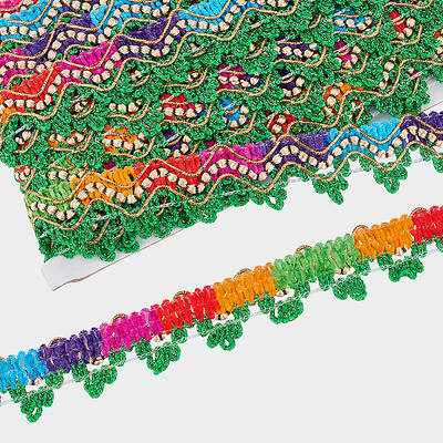 Filigree Corrugated Lace Ribbon