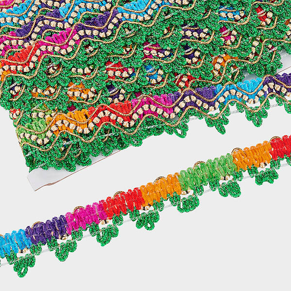 Filigree Corrugated Lace Ribbon