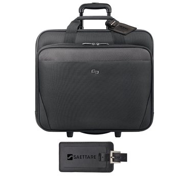 2 Promotional Solo NY Empire Rolling Case - Laptop Compatible