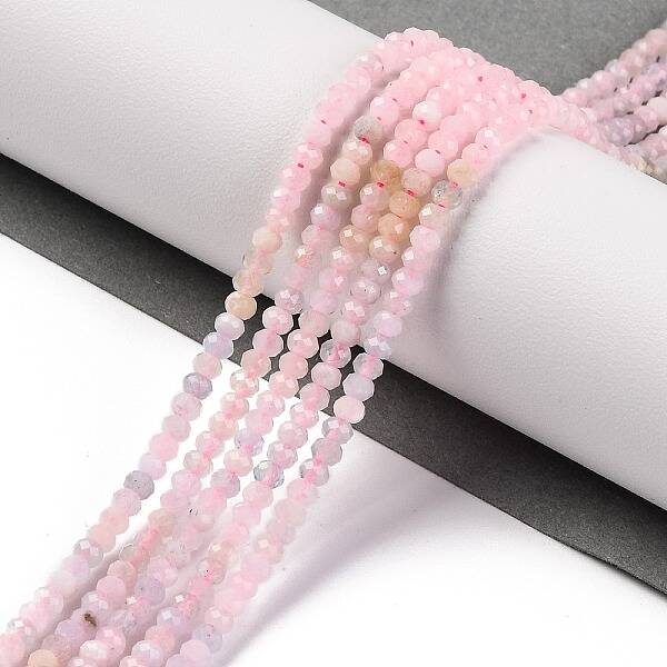Natural Morganite Beads Strands