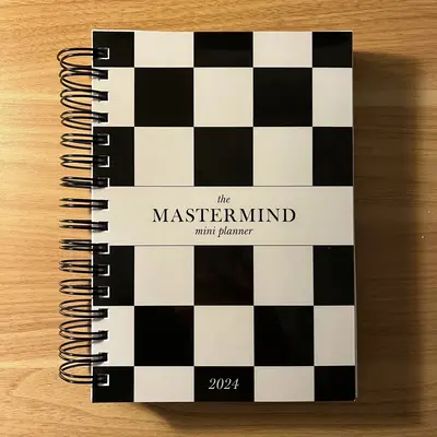 The Mastermind Planner, Mini Mastermind Planner, A5 Spiral Bound Daily Planner, ADHD Planner