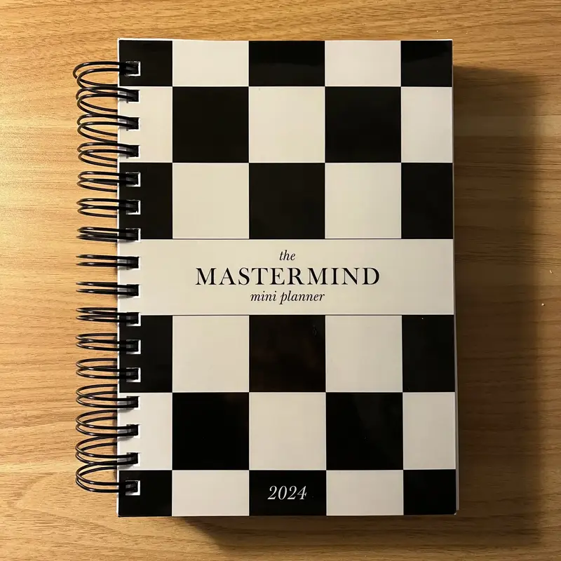 The Mastermind Planner, Mini Mastermind Planner, A5 Spiral Bound Daily Planner, ADHD Planner