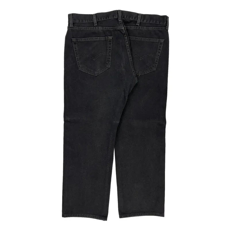 Levis Jeans - 37W 27L Black Cotton | Size: 37″ waist