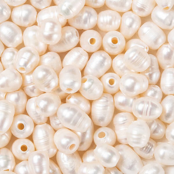 Large Hole Pearl Beads