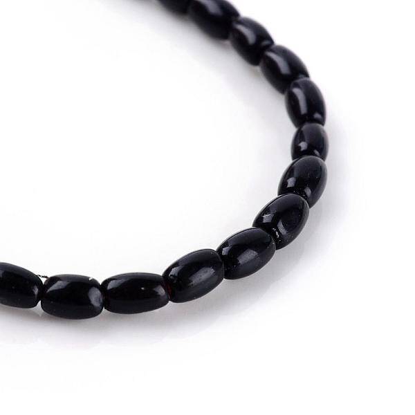 Natural Obsidian Bead Strands
