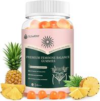 Premium Feminine Balance Gummies for Women’s Hawaiian Pineapple Gummies for Women ph Health Immune Support Vegan, Gluten-Fr...