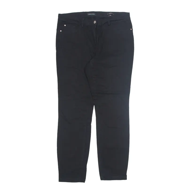 FIORELLA RUBINO Giada Push Up Trousers Black Slim Skinny Womens W34 L30
