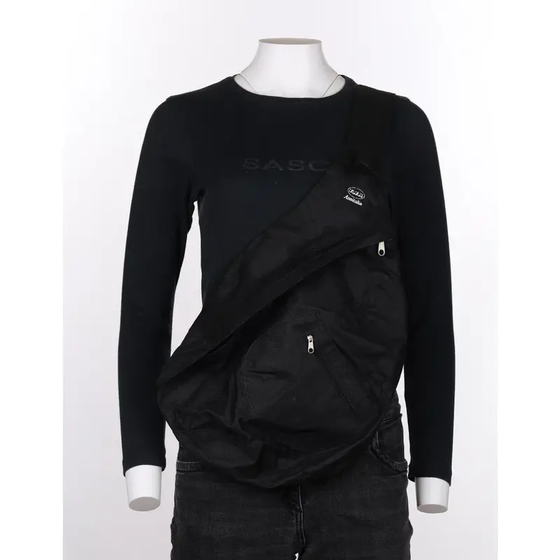 Ina Assitalia Crossbody Bag - No Size Black Nylon
