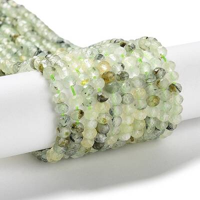 Natural Prehnite Beads Strands