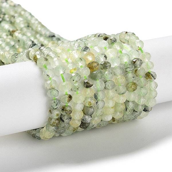 Natural Prehnite Beads Strands