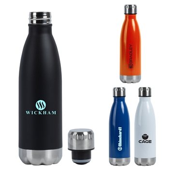24 Customized Solana II 17 oz Vacuum Insulated Bottle - 24Hr Cold ...