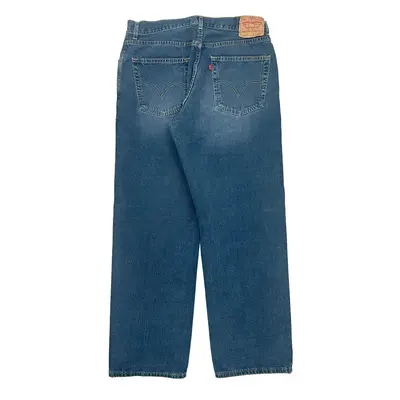 569 Levis Jeans - 36W 32L Blue Cotton
