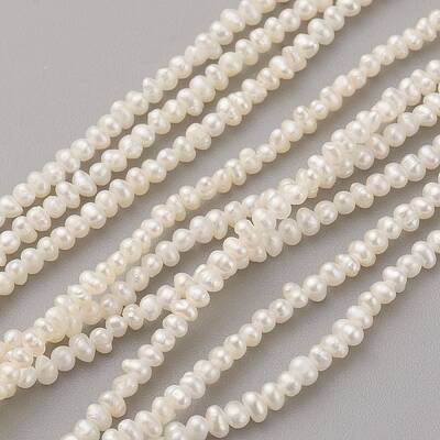 Natural Cultured Freshwater Pearl Beads Strands