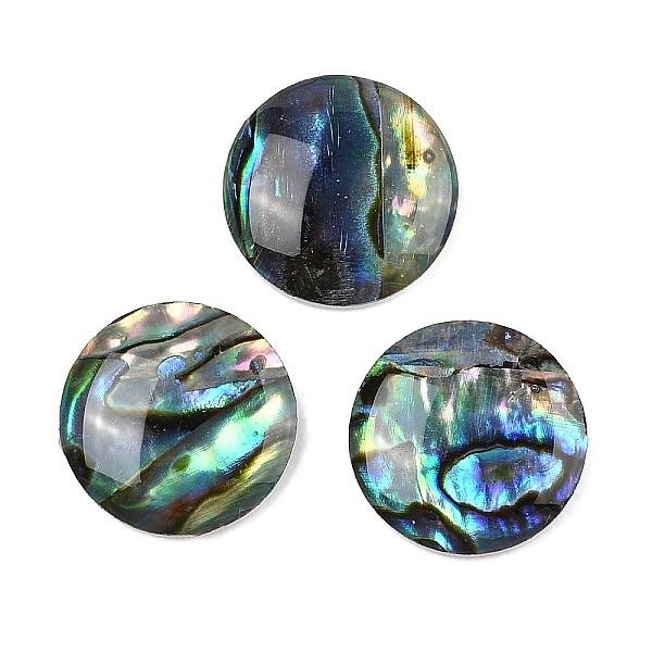 Natural Paua Shell Cabochons
