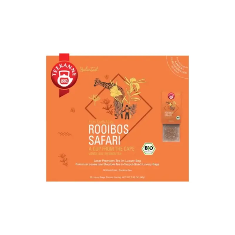 Teekanne Bio Luxury Bag - Rooibos Safari, 20 sachets (80 g)