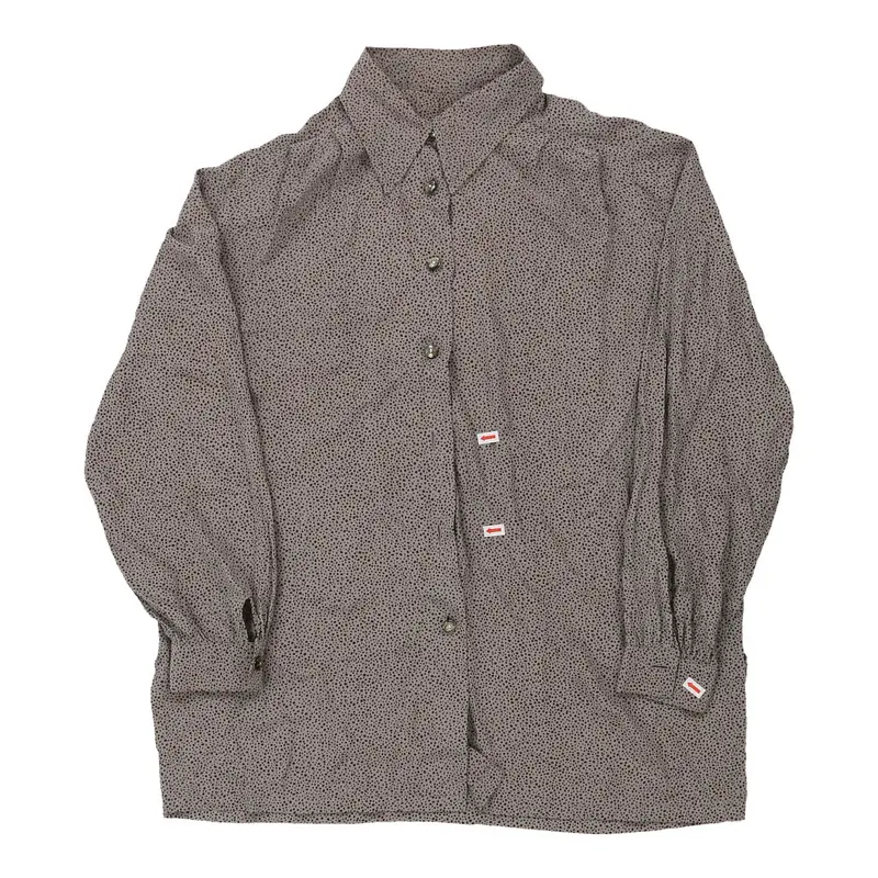 Unbranded Shirt - Large Grey Polyester