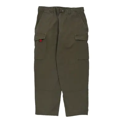 Unbranded Cargo Trousers - 36W 28L Grey Cotton Blend