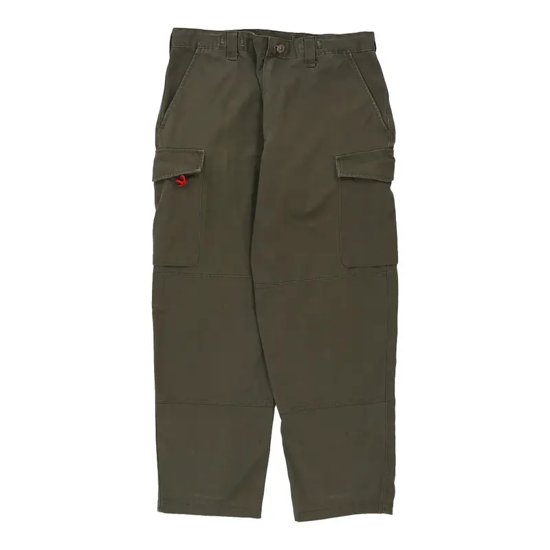Unbranded Cargo Trousers - 36W 28L Grey Cotton Blend