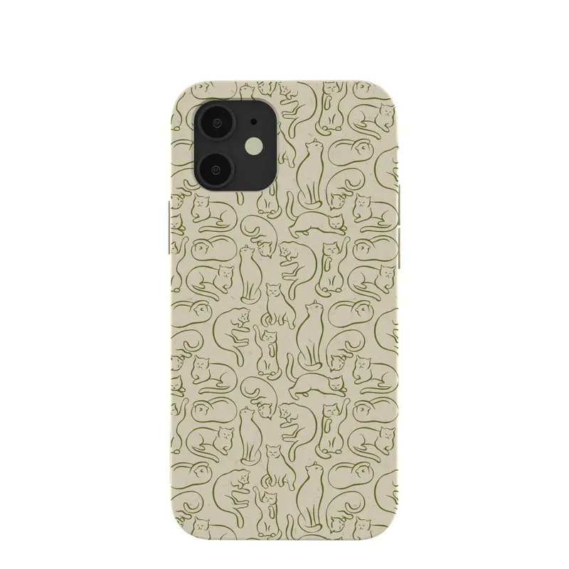 London Fog Say Meow iPhone 12/ iPhone 12 Pro Case