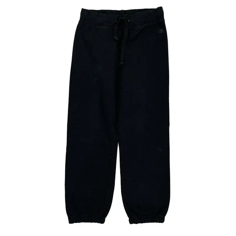 Champion Joggers - Medium Black Cotton Blend