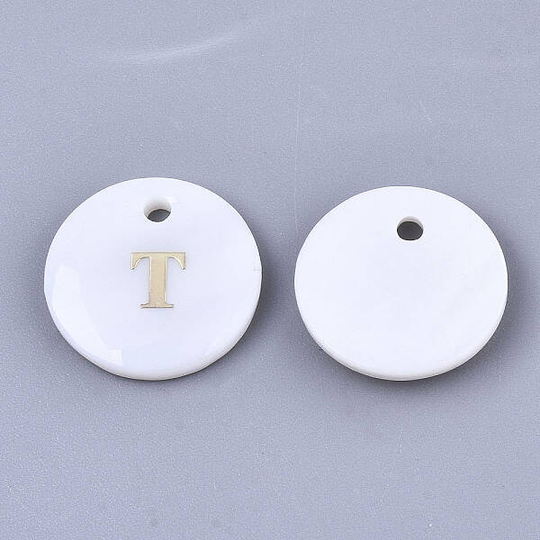 Natural White Shell Mother of Pearl Shell Charms