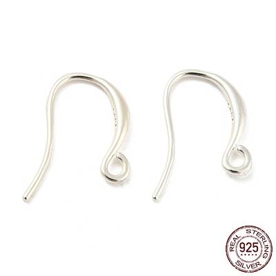 925 Sterling Silver Hoop Earring Findings